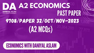 A2 Economics 9708 Oct/Nov 2023 (P32) Paper 3 (MCQs) Variant 2
