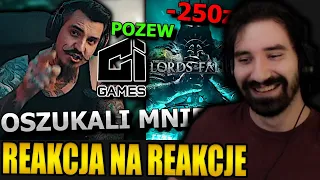 OGLĄDAM @Kiszak  KTÓRY OGLĄDA MÓJ FILM O LORDS OF THE FALLEN *Reakcja na Reakcje xD*