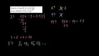 Hledání dělitelů a násobků | Matematika | Khan Academy