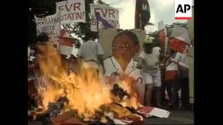 Philippines - Violent Anti-Singapore Protest