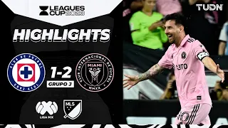 Resumen y goles | Cruz Azul 1-2 Inter Miami | Leagues Cup 2023 | TUDN | Cortesía @AppleTV