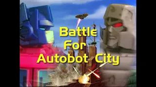 TRANSFORMERS THE STOP MOTION MOVIE: BATTLE FOR AUTOBOT CITY. TRANSFORMERS STOP MOTION #stopmotion