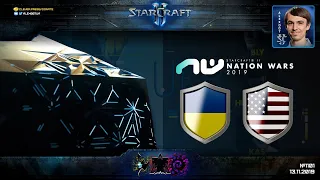 УКРАИНА - США: Nation Wars 2019 - StarCraft II - Групповая стадия Ro16