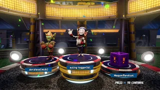 Small Norm and Goblin Small Norm Winning Podium. (Crash Nitro Fueled)