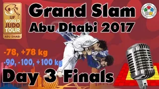 Judo Grand-Slam Abu Dhabi 2017: Day 3 - Final Block