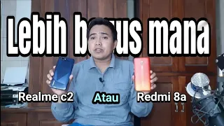 Compare hp 1.3juta redmi 8a vs realme c2