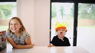 Ava and Grayson unbox Chow Crown! #chowcrown #Grayson #surprises #fun