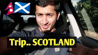 My BIRTHDAY on HOLIDAY TRIP | LONDON to EDINBURGH (capital of Scotland) | Day 1 Nepali Vlog on Coach