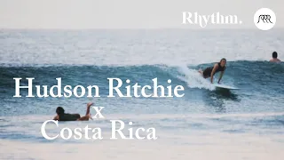 Surfing small waves in Costa Rica ft. Hudson Ritchie | Rhythm