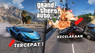 GW MENEMUKAN LAMBORGHINI TERCEPAT DI TEMPAT KECELAKAAN DI GTA 5 MOD