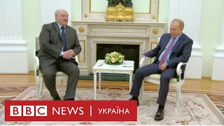 Лукашенко Путіну: нападати на Україну не планували