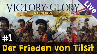 #1: Der Frieden von Tilsit ✦ Let's Play Victory & Glory Napoleon (Livestream-Aufzeichnung)