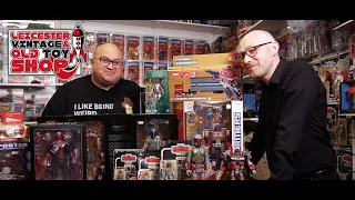 Leicester Vintage & Old Toy Shop - Old toys versus new toys- MOTU, Star Wars, Transformers, Hot Toys