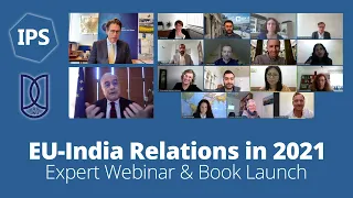 EU-India Relations in 2021 – Expert Webinar & Book Launch