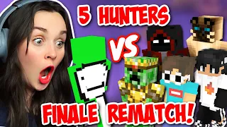 Reaction to Dream VS 5 Hunters FINALE REMATCH!