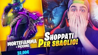 Ho SHOPPATO per SBAGLIO la Nuova Skin LEGGENDARIA di Halloween! Fortnite Battle Royale ITA!