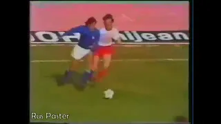 EURO-1976. Qualifiers. Group 5. Italy - Poland - 0:0. Highlights.