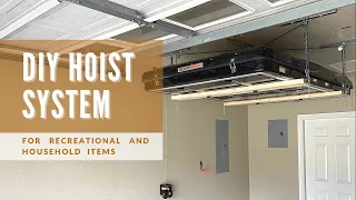 DIY Hoist System (Rooftop Tents, Kayaks, Jeep Tops, Ladders, etc.)