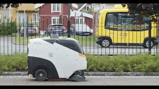 Demonstration of Autonomous Sweeper