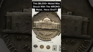 1944-P CLAD Jefferson Nickel Worth Thousands of $$$!!