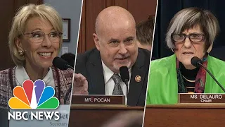 Congress Grills DeVos On ‘Appalling’ Budget Cuts To Special Education | NBC News