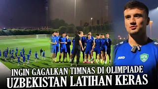 INDONESIA VS UZBEKISTAN !! Full Momen Latihan Keras Timnas Uzbekistan di Piala Asia U23