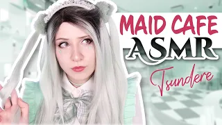 ASMR Roleplay - Your Popular School Bully is SECRETLY a Maid?! ~ Tsundere Girl