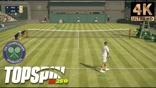 Federer vs John McEnroe | Wimbledon Final ATP | TopSpin 2K25 | PS5™ 4K HD