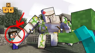 Iron Golem and Baby Sad Story - Minecraft Animation