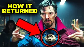 Doctor Strange NEW EYE OF AGAMOTTO in Multiverse of Madness Explained!