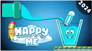 Fill the glass. Slide ber puzzle. part 01 (1-10).Happy glass very funny Game.#game#glass#water#love