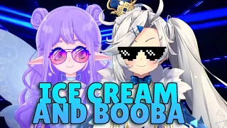 ice cream and booba epic duet with @Fayruna