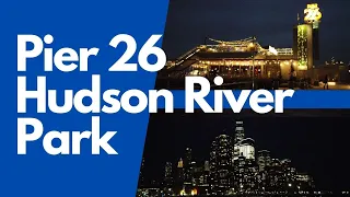 Walk NYC: Manhattan Pier 26 Hudson River Park narrated (2/26/2021)