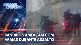 Arrastão com motos causa terror em vítimas | Brasil Urgente