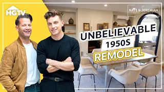 1950s Home TRANSFORMED by Modern, Open-Concept Remodel | The Nate & Jeremiah Home Project | HGTV