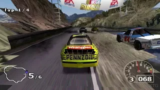 NASCAR Rumble PS1 Gameplay HD (60FPS)