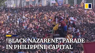 Filipino Catholics gather in Manila for ‘Black Nazarene’ procession