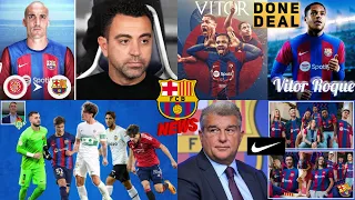 Vitor Roque Deal SIGNED🚨| Oriol Romeu NEXT Week💣| Sales Are REQUIRED ASAP🔥| Laporta UNHAPPY w/ Nike😡