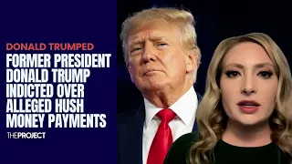 Former President Donald Trump Indicted For Alleged Hush Money Payments To Stormy Daniels