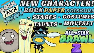 Nickelodeon All-Star Brawl 2 - NEW DLC CHARACTER! Rock Paper Scissors NEW DLC Ideas/Moveset! Request