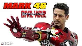 Hot Toys Iron Man MARK 46 Diecast Civil War Review BR / DiegoHDM