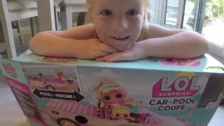 LOL Surprise Unboxing Car Pool Coupe