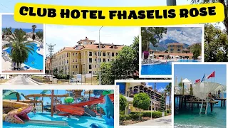 Club Hotel Phaselis Rose 5* Tekirova Türkiye-ს სრული მიმოხილვა