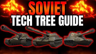 EVERY Soviet Tank Guide - World of Tanks Guide