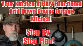 Indoor Power Outage, Grid Down Emergency Kitchen