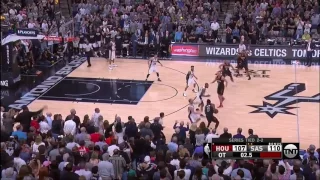 Manu Ginobili Blocks James Hardens Game Winning Shot!! • Spurs vs Rockets Game 5