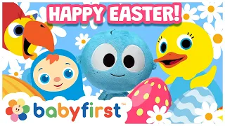 Happy Easter | Special Easter for Kids | Surprise Eggs Songs w Color Crew, Larry & More | BabyFirst