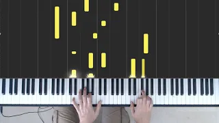 Radiohead Karma Police Piano tutorial | John PIgeon