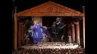 Pavarotti e Roberto Carlos 1988