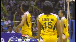 UST vs SSC-R Finals Game 1 052310 Shakey's V-League 7th Set 1 Part 1.mp4